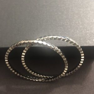 Silver Bangles